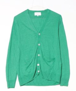 green label relaxing 「green relaxing」 ニットカーディガン SMALL グリーン メンズ