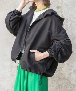 ad thie 「ad thie」 マウンテンパーカー LARGE ブラック レディース