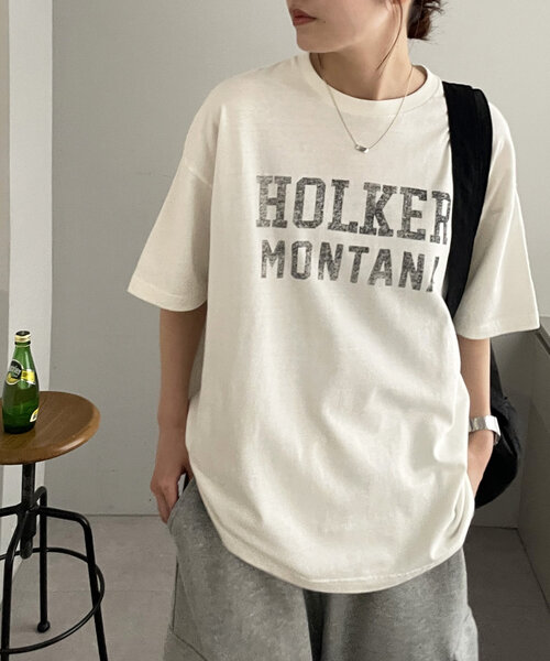 Discoat 「DISCOAT」 半袖Tシャツ SMALL オフホワイト レディース - 画像 (7)