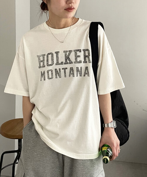 Discoat 「DISCOAT」 半袖Tシャツ SMALL オフホワイト レディース - 画像 (8)