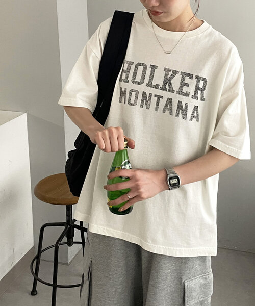 Discoat 「DISCOAT」 半袖Tシャツ SMALL オフホワイト レディース - 画像 (9)