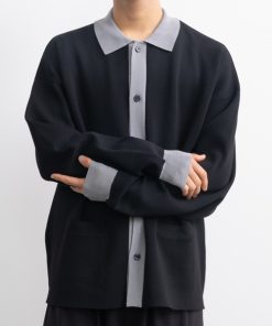 SINSS 「SINSS」 ニットカーディガン SMALL ブラック メンズ