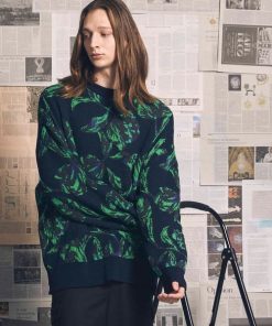 MAISON SPECIAL 「MAISON SPECIAL」 長袖ニット 1 ネイビー メンズ