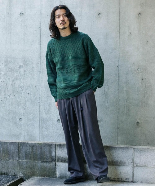 URBAN RESEARCH Sonny Label 「URBAN Label」 長袖ニット LARGE アイボリー メンズ - 画像 (6)