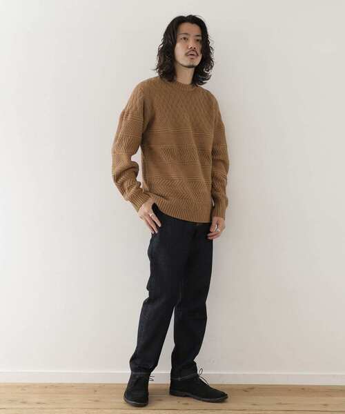 URBAN RESEARCH Sonny Label 「URBAN Label」 長袖ニット LARGE アイボリー メンズ - 画像 (8)