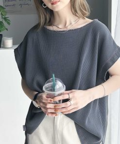 Java 「Java」 半袖カットソー LARGE ブルー レディース