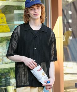 EMMA CLOTHES 「EMMA CLOTHES」 半袖シャツ M ブラック メンズ