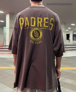 MLB 「MLB」 半袖Tシャツ M ブラウン メンズ