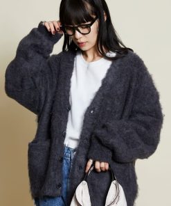 FREAK'S STORE 「FREAK'S STORE」 ニットカーディガン SMALL チャコールグレー メンズ