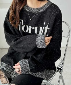 GeeRA 「GeeRA」 長袖ニット MEDIUM ブラック レディース