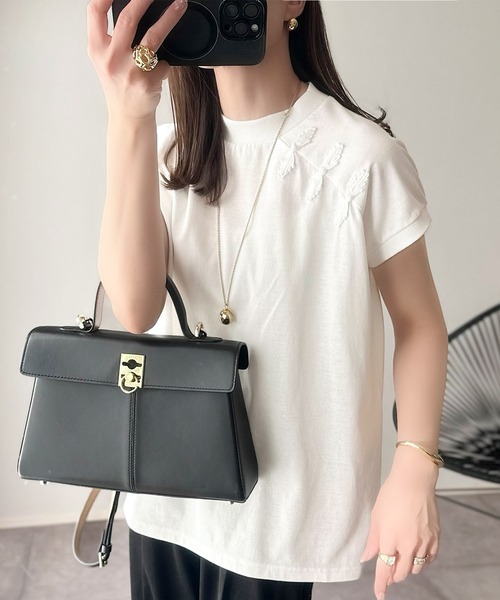 classicalelf 「classicalelf」 半袖Tシャツ SMALL グレー レディース - 画像 (4)