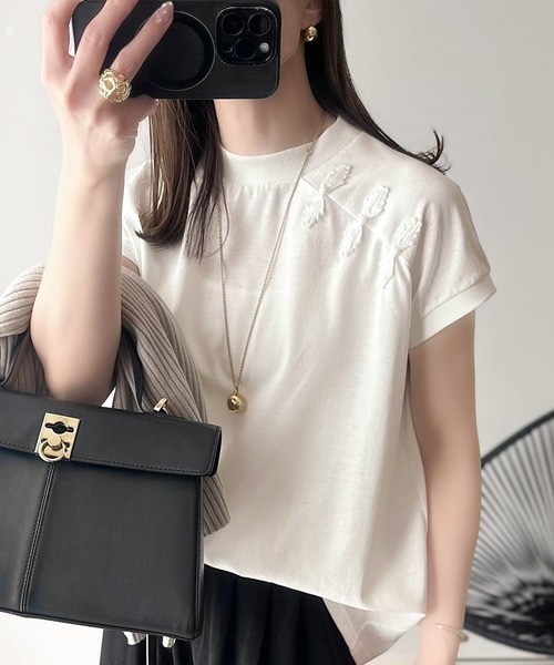 classicalelf 「classicalelf」 半袖Tシャツ SMALL グレー レディース - 画像 (5)