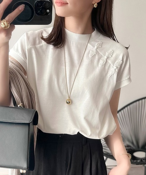 classicalelf 「classicalelf」 半袖Tシャツ SMALL グレー レディース - 画像 (7)