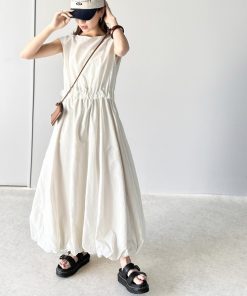 classicalelf 「classicalelf」 ノースリーブワンピース SMALL アイボリー レディース