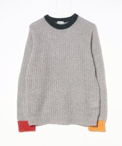 coen 「coen」 長袖ニット SMALL グレー メンズ