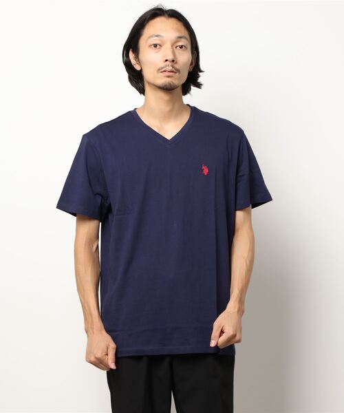 U.S. POLO ASSN. 「U.S. ASSN.」 半袖Tシャツ MEDIUM グレー メンズ - 画像 (2)