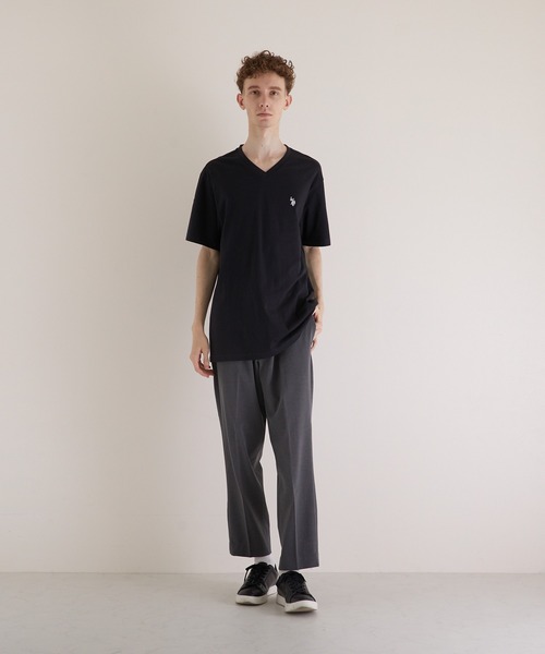 U.S. POLO ASSN. 「U.S. ASSN.」 半袖Tシャツ MEDIUM グレー メンズ - 画像 (9)