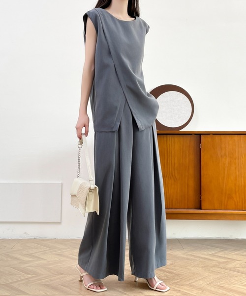 ABITOKYO 「ABITOKYO」 セットアップ S チャコールグレー レディース