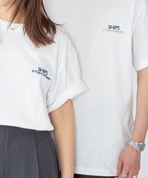 SHIPS 「SHIPS」 半袖Tシャツ SMALL ホワイト メンズ