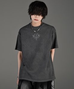 ADRER 「ADRER」 半袖Tシャツ X-SMALL グレー メンズ