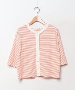 Discoat 「DISCOAT」 カーディガン FREE オレンジ レディース