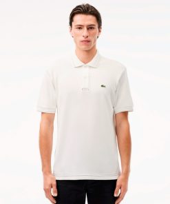 LACOSTE 「LACOSTE」 半袖ポロシャツ 2 オフホワイト メンズ