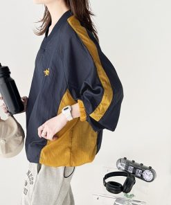 classicalelf 「classicalelf」 長袖ブラウス SMALL ネイビー レディース