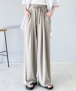 classicalelf 「classicalelf」 イージーパンツ X-LARGE グレイッシュベージュ レディース