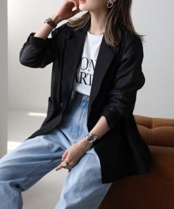 Bonjour Sagan 「Bonjour Sagan」 テーラードジャケット FREE ブラック レディース