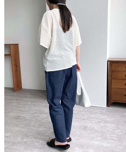 reca 「reca」 加工デニムパンツ FREE サックスブルー レディース - 画像 (3)