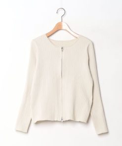 Bonjour Sagan 「Bonjour Sagan」 ニットカーディガン FREE アイボリー レディース