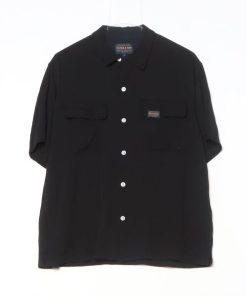 FREAK'S STORE 「FREAK'S STORE」 半袖シャツ LARGE ブラック メンズ