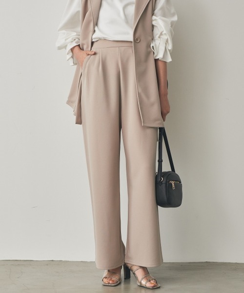 ニッセン 「nissen」 セットアップ 3L ブラック レディース - 画像 (5)