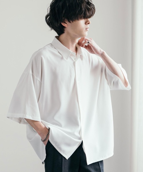 Rocky Monroe 「Rocky Monroe」 半袖シャツ M バーガンディー メンズ - 画像 (3)