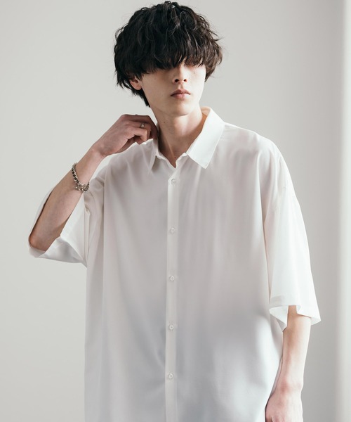 Rocky Monroe 「Rocky Monroe」 半袖シャツ M バーガンディー メンズ - 画像 (6)