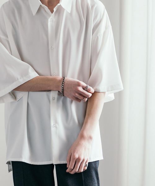 Rocky Monroe 「Rocky Monroe」 半袖シャツ M バーガンディー メンズ - 画像 (7)