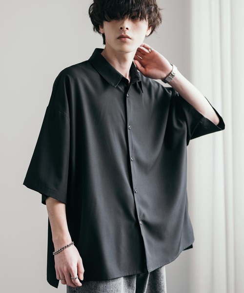 Rocky Monroe 「Rocky Monroe」 半袖シャツ M バーガンディー メンズ - 画像 (8)