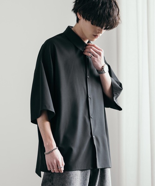 Rocky Monroe 「Rocky Monroe」 半袖シャツ M バーガンディー メンズ - 画像 (9)