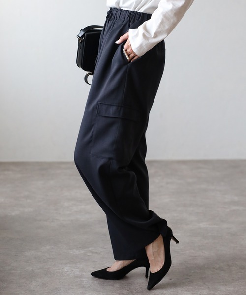 Bonjour Sagan 「Bonjour Sagan」 カーゴパンツ FREE ライトベージュ レディース - 画像 (2)