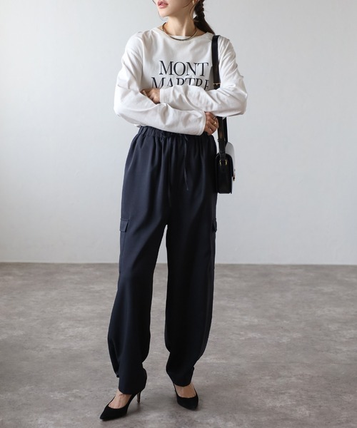 Bonjour Sagan 「Bonjour Sagan」 カーゴパンツ FREE ライトベージュ レディース - 画像 (4)