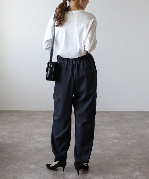 Bonjour Sagan 「Bonjour Sagan」 カーゴパンツ FREE ライトベージュ レディース - 画像 (6)