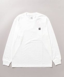 THE NORTH FACE 「THE FACE」 長袖Tシャツ X-LARGE ホワイト メンズ