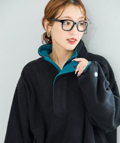 FREAK'S STORE コート アウター 限定展開 DISCUS ATHLETIC × STORE/ディスカス アスレチック 別注 配色 フリース ハーフジッ