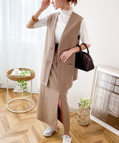 classicalelf 「classicalelf」 スカート SMALL アイボリー レディース - 画像 (3)