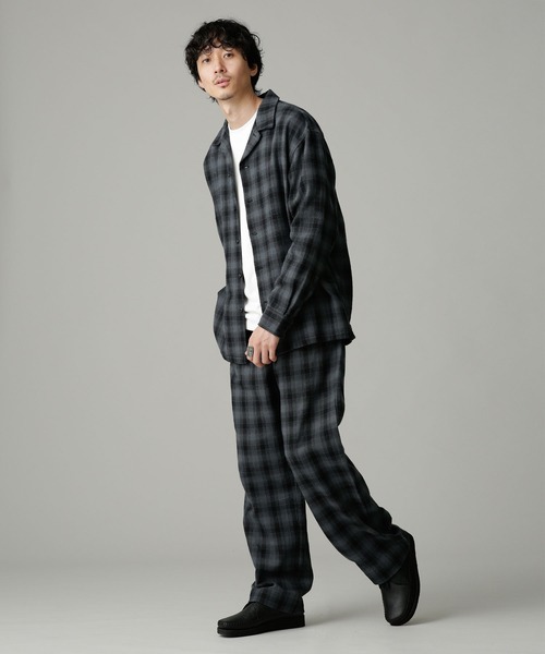 NANO universe 「NANO universe」 長袖シャツ S ブルー メンズ - 画像 (5)