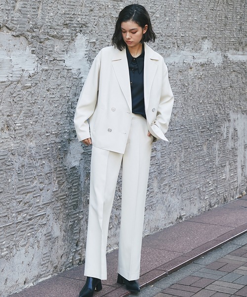 SMILE ORCHID 「SMILE ORCHID」 パンツスーツ M ブラウン レディース - 画像 (2)