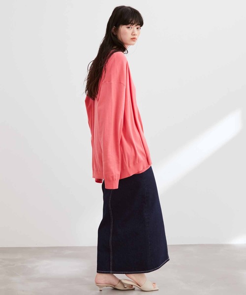 ADAM ET ROPE' 「ADAM ROPE'」 カーディガン M ライトグリーン メンズ - 画像 (5)