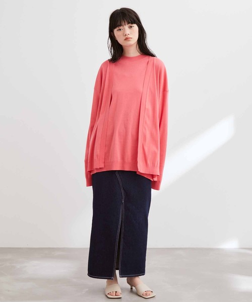 ADAM ET ROPE' 「ADAM ROPE'」 カーディガン M ライトグリーン メンズ - 画像 (6)