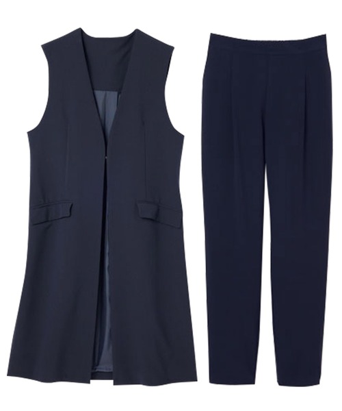 RANAN 「RANAN」 パンツスーツ M サンドグレー レディース - 画像 (5)