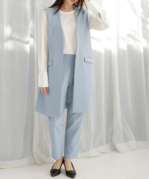 RANAN 「RANAN」 パンツスーツ M サンドグレー レディース - 画像 (7)